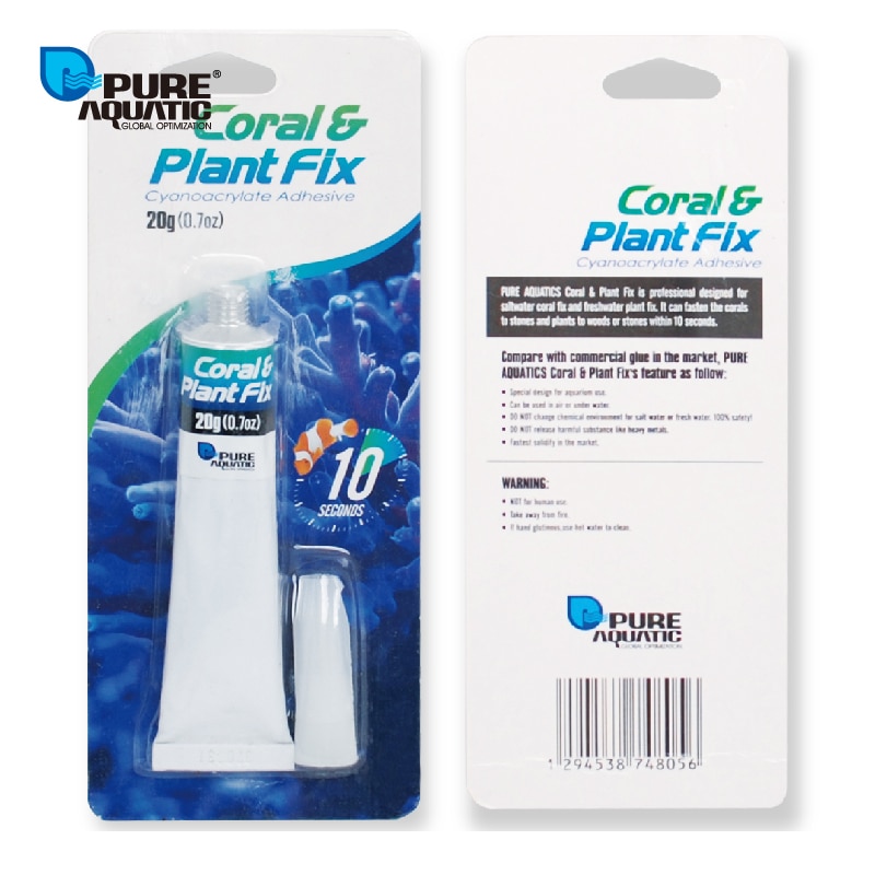 Pure Aquatic Coral SPS LPS Plant Fix Glue Instant Dry